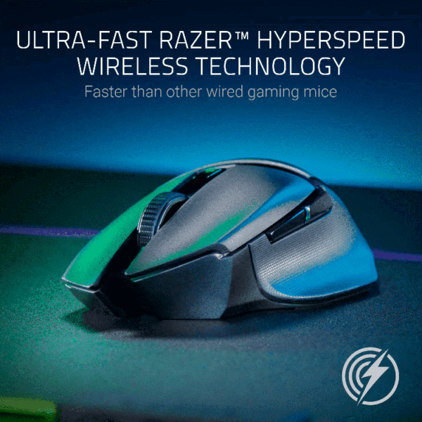 Razer Basilisk X HyperSpeed Wireless Gaming Mouse for PC - Image 2